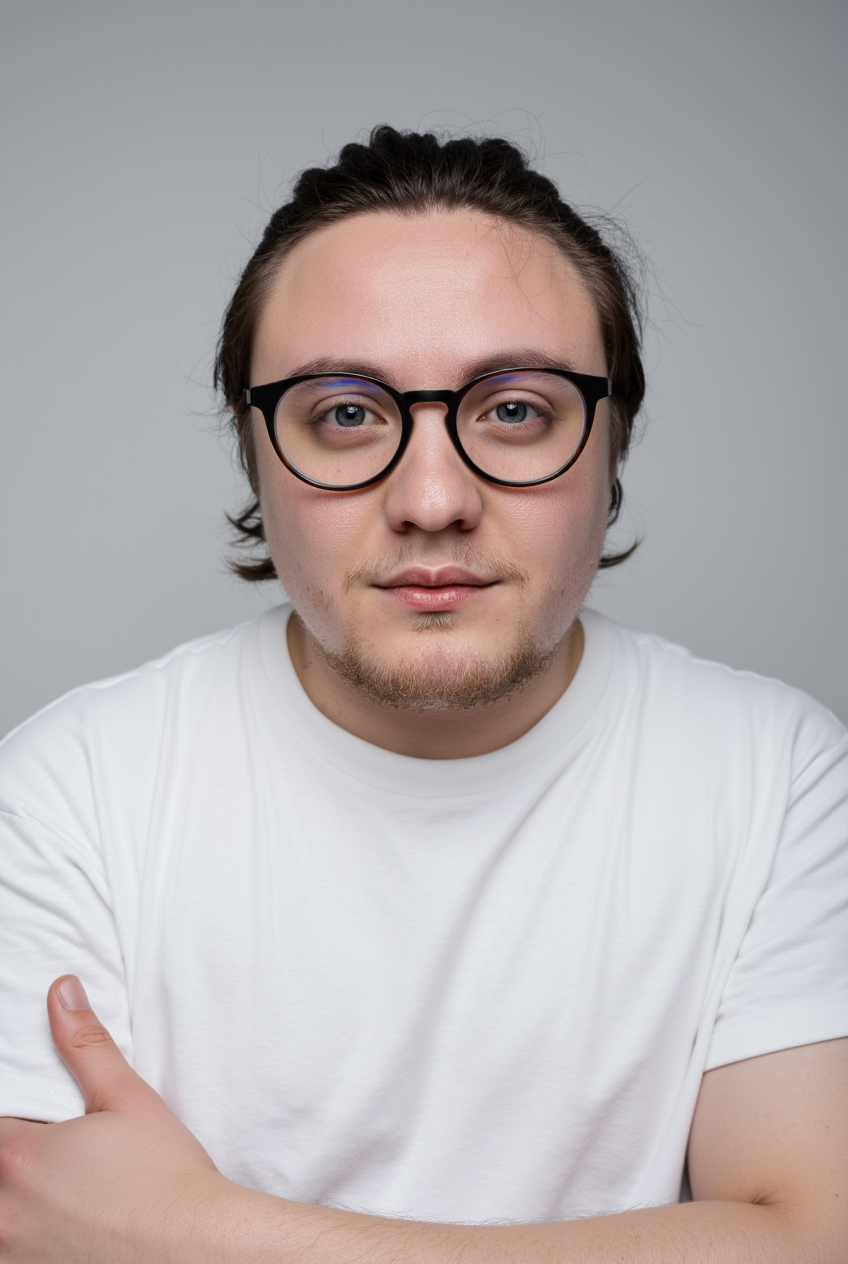 Portrait von Philipp Stelzner mit Brille